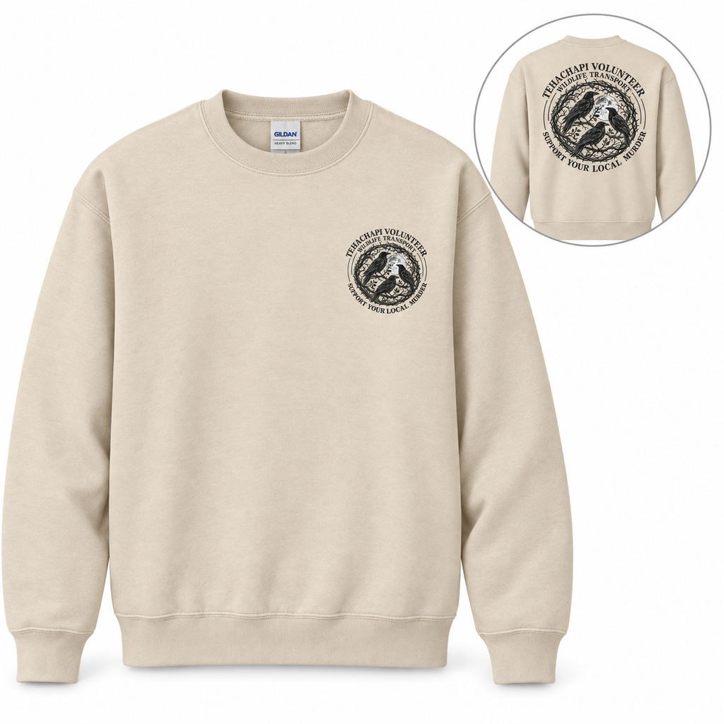 TVWT Fall Feature - 3 Crows Sand Crewneck