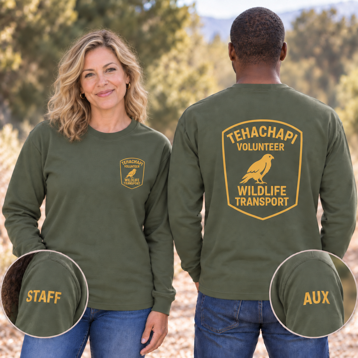 Gold Shield Longsleeve - Volunteers ONLY