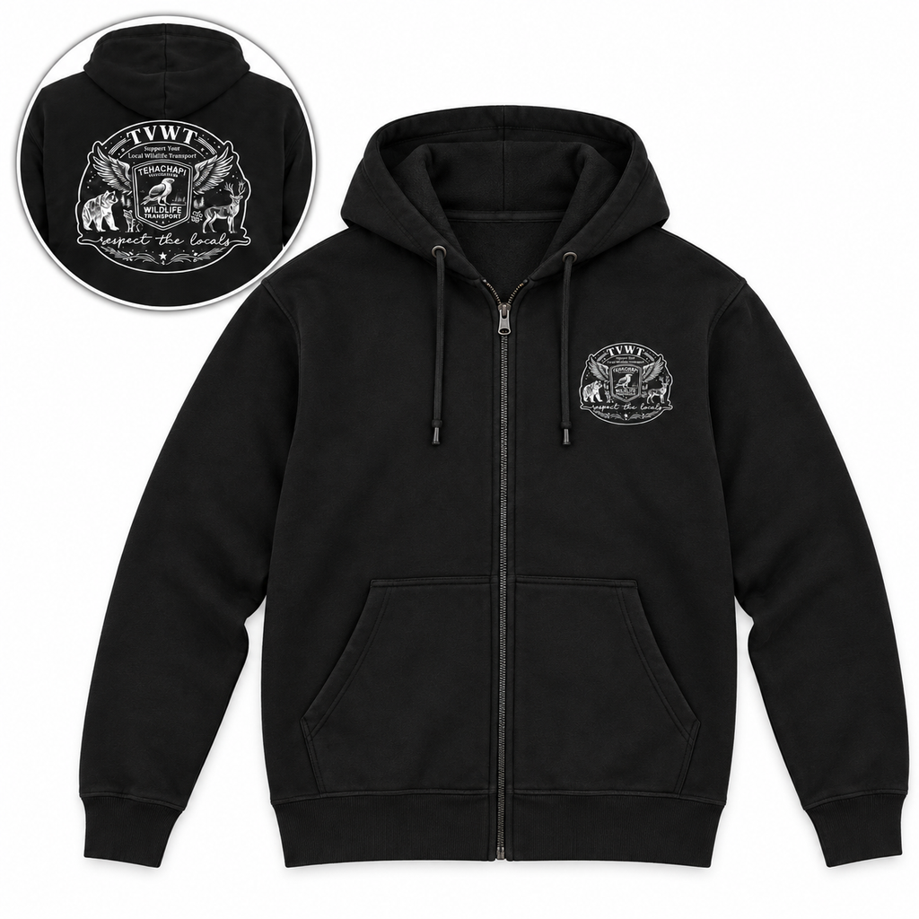 TVWT Wings Full Zip Hoodie Sweatshirt