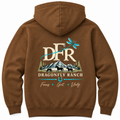 DFR Hoodie Sweatshirt - Black