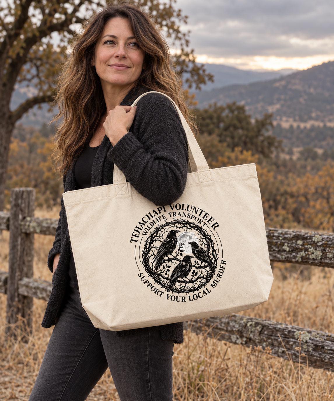 TVWT Fall Feature- 3 Crows Tote
