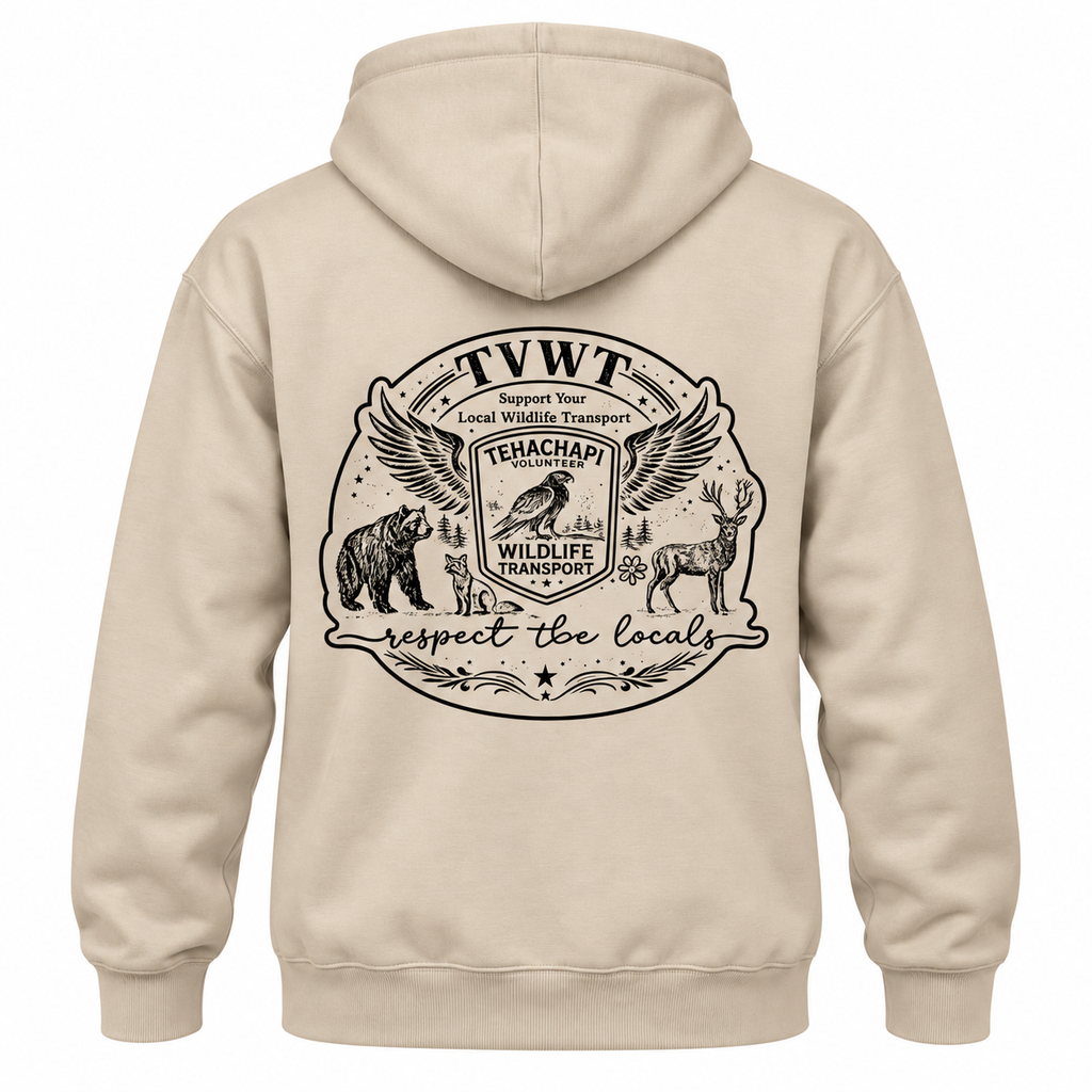 Wings Hoodie Sweatshirt - Sand