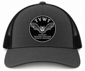 Feature Bat Hat - Charcoal/Black