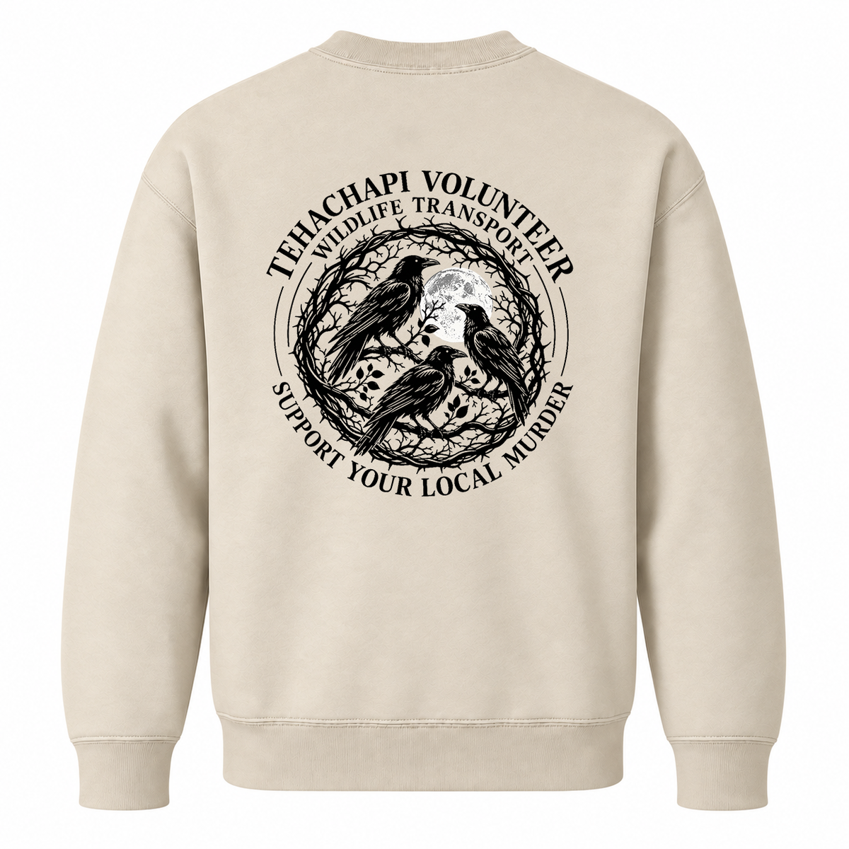 TVWT Fall Feature - 3 Crows Sand Crewneck