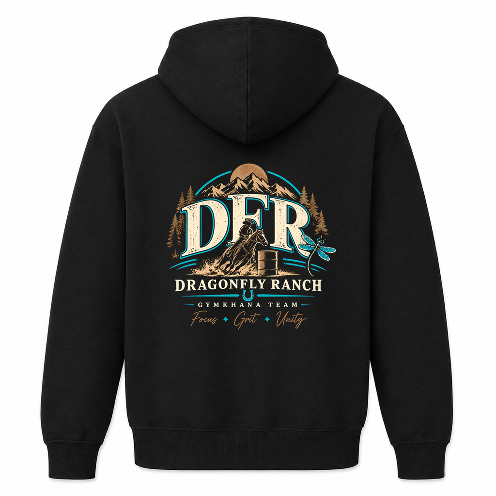 DFR Gymkhana Rider - Full Zip Hoodie
