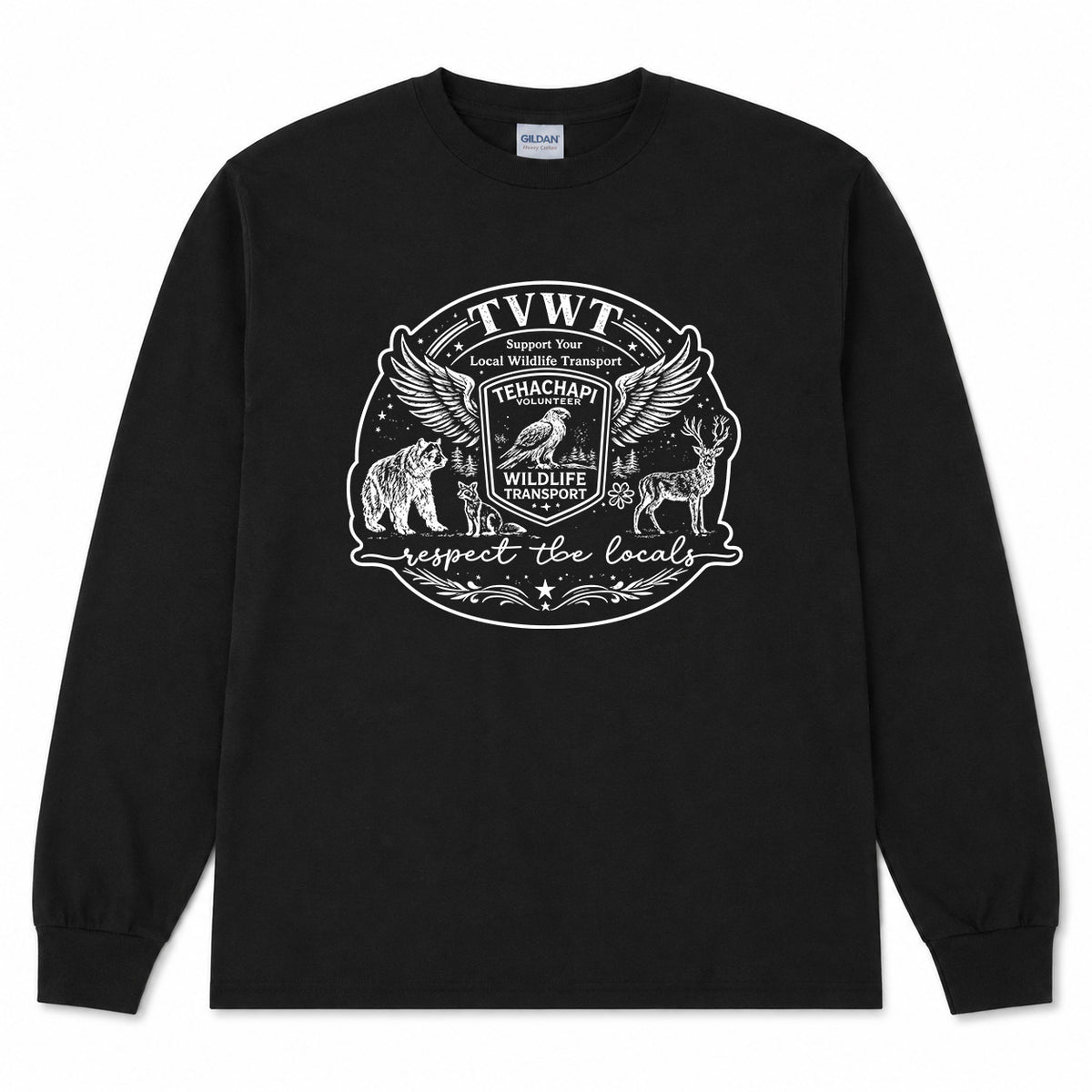 TVWT Longsleeve - BLACK