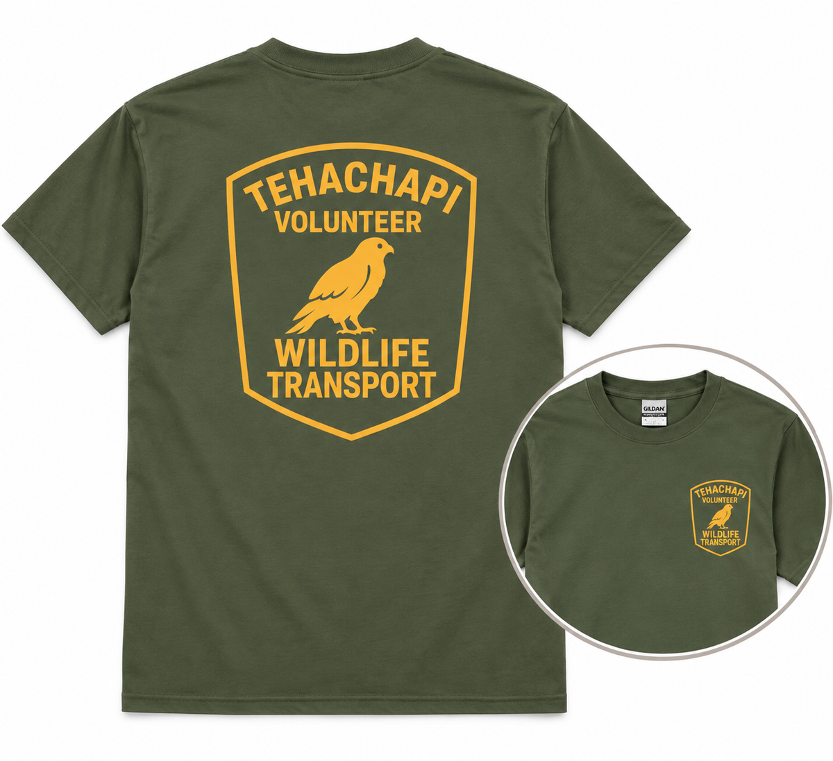 Gold Shield Short Sleeve - Volunteers ONLY